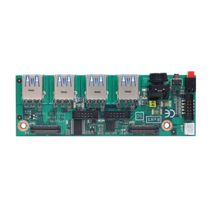 Axiomtek AX93299 – I/O plokštė su dviem COM, keturiais USB 3.0 prievadais ir garso sąsaja, skirta PICO880, PICO500, PICO300 Axiomtek AX93299 – I/O plokštė su dviem COM, keturiais USB 3.0 prievadais ir garso sąsaja, skirta PICO880, PICO500, PICO300