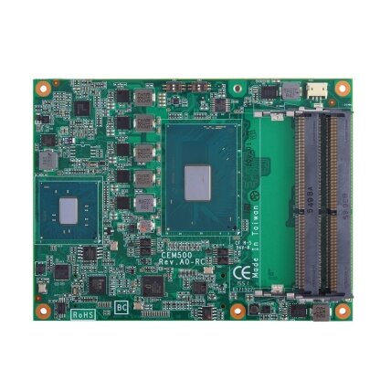 Axiomtek CEM500 – COM Express 6 tipo bazinis modulis su Intel Xeon ir 6 kartos Intel Core i7/i5/i3 procesoriumi, Intel CM236/QM170/HM170