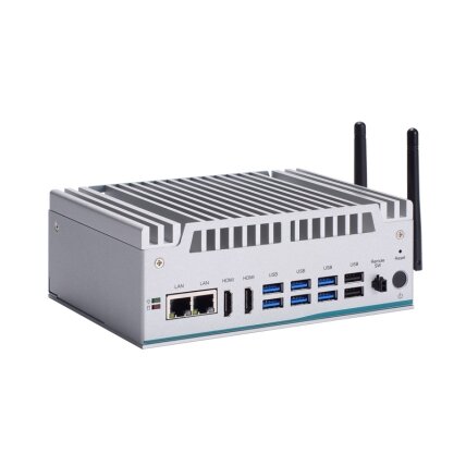 Axiomtek eBOX570 – įterptinis (embedded) nevetiliuojamas kompiuteris su 13 kartos Intel Core i7/i5/Celeron procesoriumi 1