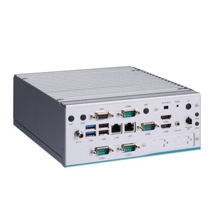 Axiomtek eBOX640A – įterptinis (embedded) nevetiliuojamas kompiuteris su 14/13/12 kartos Intel Core i7/i5/i3 arba Celeron procesoriumi, Intel H610 (LGA1700 lizdas)