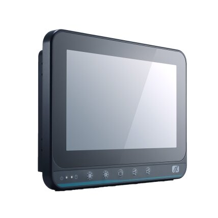 Axiomtek GOT107W-319 – 7" WSVGA TFT panelinis neventiliuojamas kompiuteris su jutikliniu ekranu ir Intel Celeron N3350 procesoriumi 2
