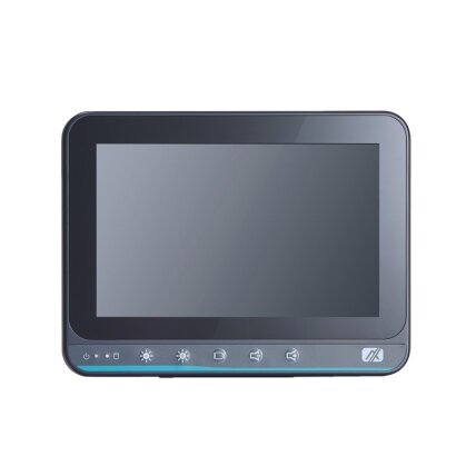 Axiomtek GOT107W-319 – 7" WSVGA TFT panelinis neventiliuojamas kompiuteris su jutikliniu ekranu ir Intel Celeron N3350 procesoriumi