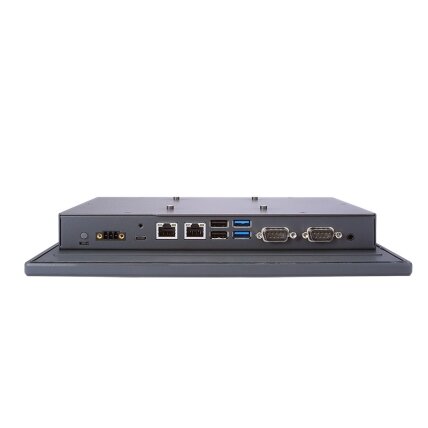Axiomtek GOT110A-TWL-WCD – 10.1" WXGA TFT panelinis neventiliuojamas kompiuteris su jutikliniu ekranu ir Intel N150 procesoriumi 1