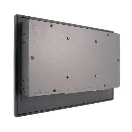 Axiomtek GOT110A-TWL-WCD – 10.1" WXGA TFT panelinis neventiliuojamas kompiuteris su jutikliniu ekranu ir Intel N150 procesoriumi 3