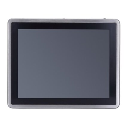 Axiomtek GOT817-834 – 17" SXGA TFT IP66 ir IP69K apsaugos klasių nerūdijančio plieno panelinis neventiliuojamas kompiuteris su PCT (arba rezistyviniu jutikliniu) ekranu su Intel Atom E3827 procesoriumi