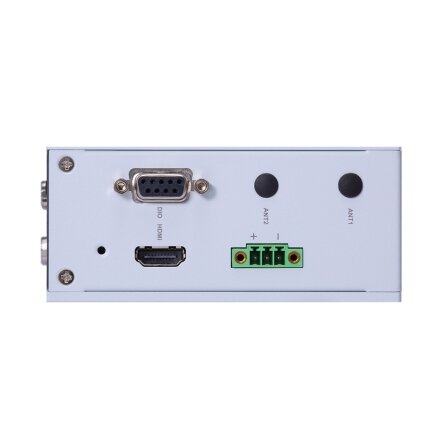 Axiomtek ICO300-83B – ant DIN bėgelio montuojamas įterptinis (embedded) nevetiliuojamas kompiuteris su Intel Celeron N3350/Pentium N4200 procesoriumi 1