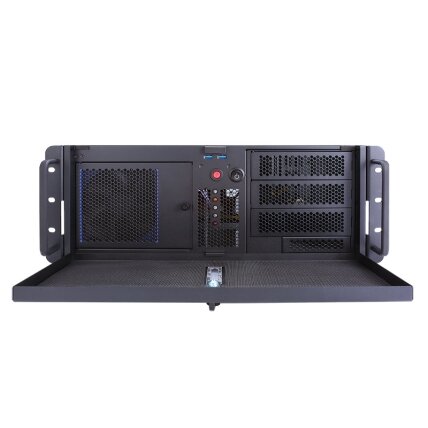 Axiomtek iHPC300 – 4U į spintą montuojama darbo stotis su GPU, 3-ios kartos Intel Xeon Scalable procesoriumi 1