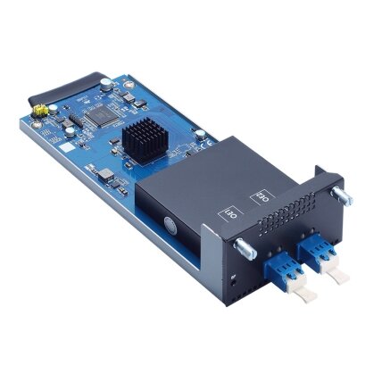 Axiomtek MIO135 – 4/2 prievadų 1GbE optinio tinklo apėjimo modulis su Intel I350AM2/AM4 Ethernet valdikliu