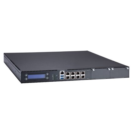 Axiomtek NA590 – 1U į spintą montuojama tinklo įrenginio platforma su Intel Core/Xeon E-2200 procesoriumi, Intel C246/H310 (LGA1151 lizdas)