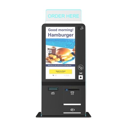 Axiomtek SSK723 – modulinis savitarnos terminalas (Self-Service Kiosk) su 21.5" ekranu ir lanksčiomis mokėjimo galimybėmis 2