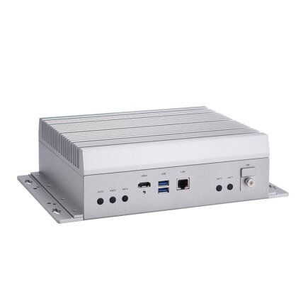 Axiomtek tBOX210 – geležinkeliams skirtas įterptinis (embedded) nevetiliuojamas kompiuteris su 14/13/12 kartos Intel Core i9/i7/i5/i3 arba Celeron procesoriumi, Intel Q670E (LGA1700 lizdas) 3
