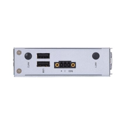 Axiomtek UST200-83H-FL – tvirtas ir kompaktiškas ant DIN bėgelio montuojamas įterptinis (embedded) nevetiliuojamas kompiuterissu Intel Atom x5-E3930 procesoriumi 2
