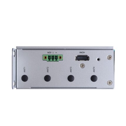 Axiomtek UST210-83K-FL – tvirtas ir kompaktiškas ant DIN bėgelio montuojamas įterptinis (embedded) nevetiliuojamas kompiuteris su Intel Atom x5-E3940 procesoriumi 1