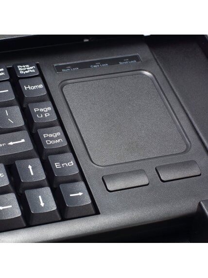Axiomtek AX7042KB – 1U Keyboard Drawer with Touchpad 1