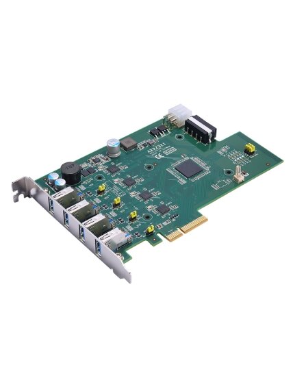 Axiomtek AX92321 – 4-port/8-port USB 3.0 PCI Express Card with 4 Independent Host Controllers 2