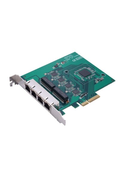 Axiomtek AX92322 – 2-port/4-port GigE PCI Express Card 1 Axiomtek AX92322 – 2-port/4-port GigE PCI Express Card 1