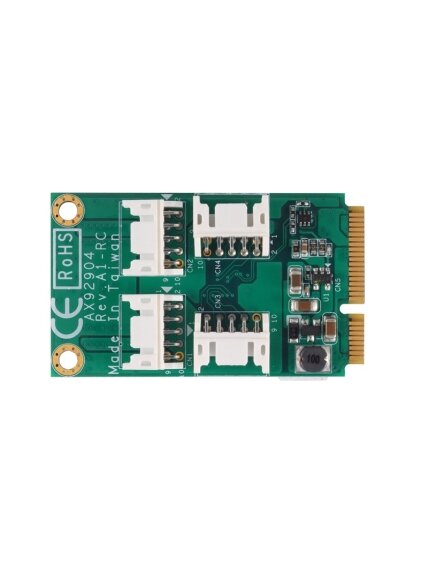 Axiomtek AX92904 – Full-Size PCI Express Mini Module with 32 bit DIO Axiomtek AX92904 – Full-Size PCI Express Mini Module with 32 bit DIO
