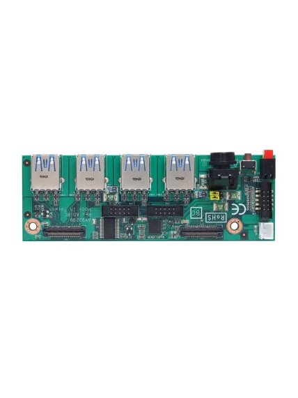 Axiomtek AX93299 – I/O Board with Two COM, Four USB 3.0 and Audio for PICO880, PICO500, PICO300