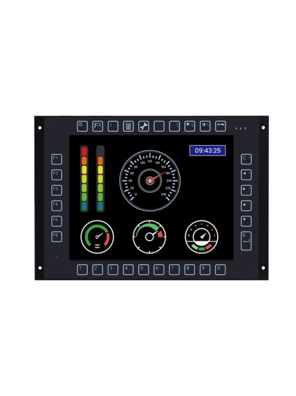 Axiomtek GOT710S – EN50155 S3 10.4" SVGA TFT LCD Railway Fanless Touchscreen Panel PC with Intel Atom Processor E3845