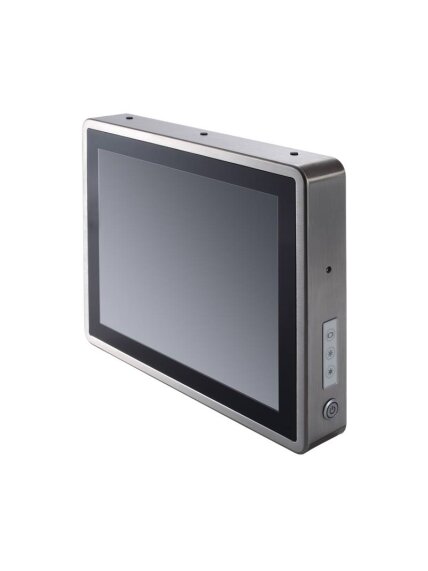 Axiomtek GOT817-834 – 17" SXGA TFT IP66 & IP69K-rated Stainless Steel Fanless PCT (or Resistive Touch) Panel Computer with Intel Atom Processor E3827 2
