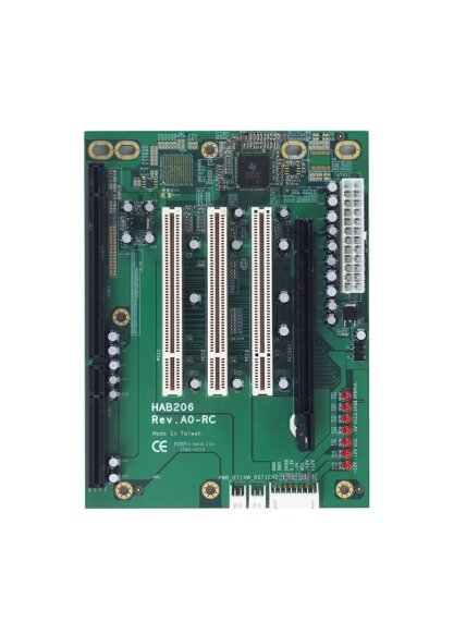 Axiomtek HAB206 – 5-slot ATX-supported PICMG 1.3 Bus Half-size Backplane Axiomtek HAB206 – 5-slot ATX-supported PICMG 1.3 Bus Half-size Backplane