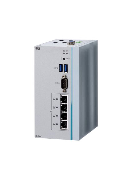 Axiomtek ICO320-83C – DIN-Rail Fanless Embedded System with Intel Celeron Processor N3350 Axiomtek ICO320-83C – DIN-Rail Fanless Embedded System with Intel Celeron Processor N3350