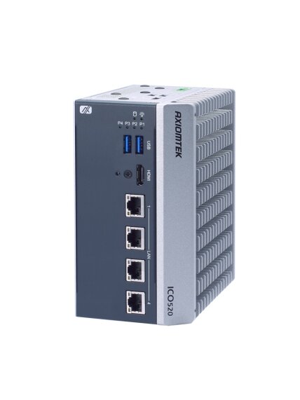 Axiomtek ICO520 – DIN-Rail Fanless Embedded System with 12th Gen Intel Core i7/i5/i3 or Celeron Processor 1 Axiomtek ICO520 – DIN-Rail Fanless Embedded System with 12th Gen Intel Core i7/i5/i3 or Celeron Processor 1