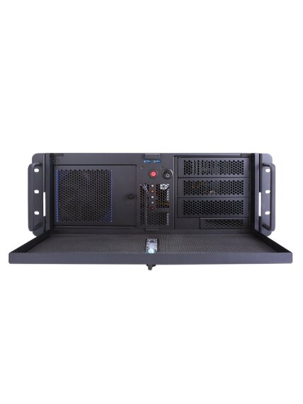 Axiomtek iHPC300 – 4U Rackmount GPU Workstation with 3rd Generation Intel Xeon Scalable Processor and Multiple Accelerator Cards 1