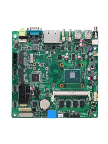 Axiomtek MANO311 – Thin Mini-ITX SBC with Intel Celeron Processor N3350
