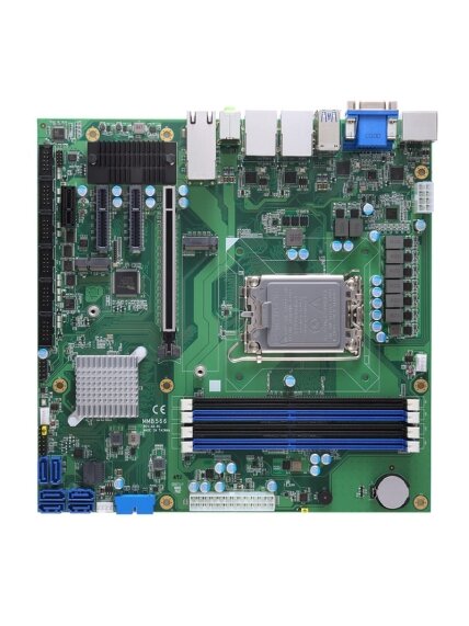 Axiomtek MMB566 – Micro ATX Motherboard with LGA1700 Socket 14th/13th/12th Gen Intel Core Processor, Intel Q670E/R680E/H610E