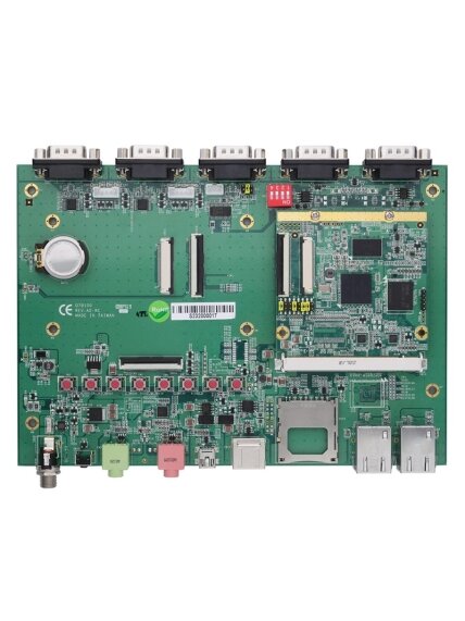 Axiomtek Q7M100-100-EVK – Qseven v1.2 SoM Evaluation Kit with i.MX287 454 MHz (Industrial) SoC