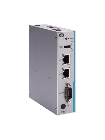Axiomtek UST200-83H-FL – Robust and Compact DIN-rail Fanless Embedded System with Intel Atom x5-E3930 Processor Axiomtek UST200-83H-FL – Robust and Compact DIN-rail Fanless Embedded System with Intel Atom x5-E3930 Processor