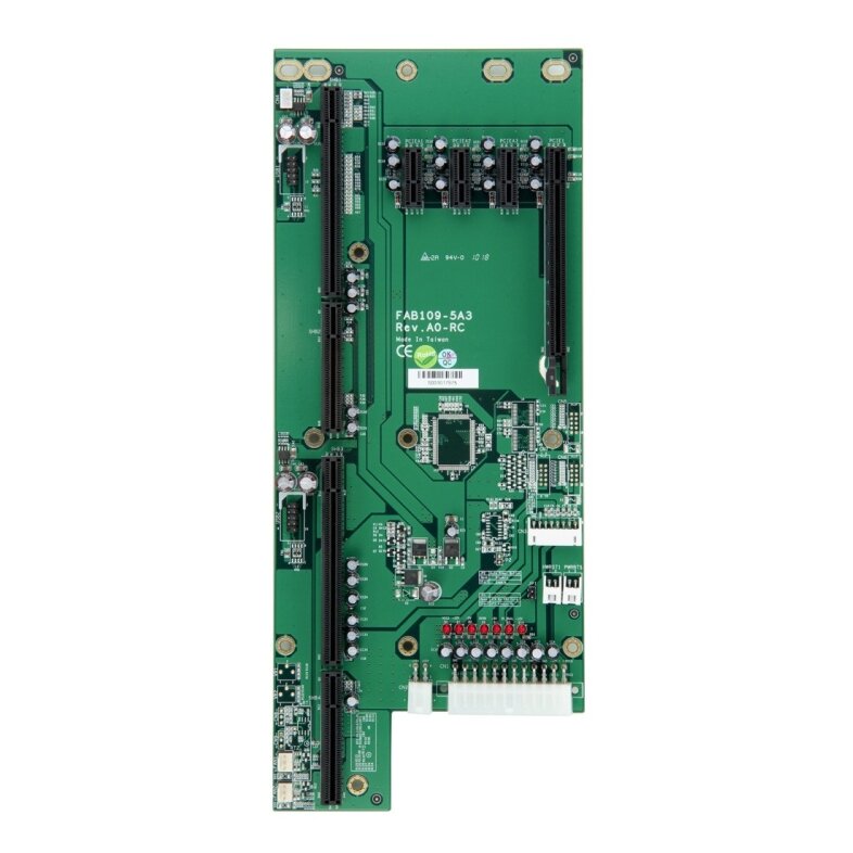 Axiomtek FAB109 – 5 lizdų PICMG 1.3 magistralės pasyvioji jungčių plokštė su ATX palaikymu