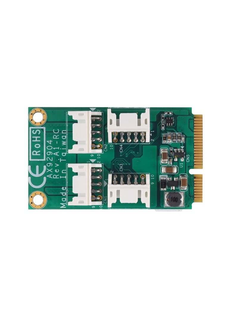 Axiomtek AX92904 – Full-Size PCI Express Mini Module with 32 bit DIO Axiomtek AX92904 – Full-Size PCI Express Mini Module with 32 bit DIO
