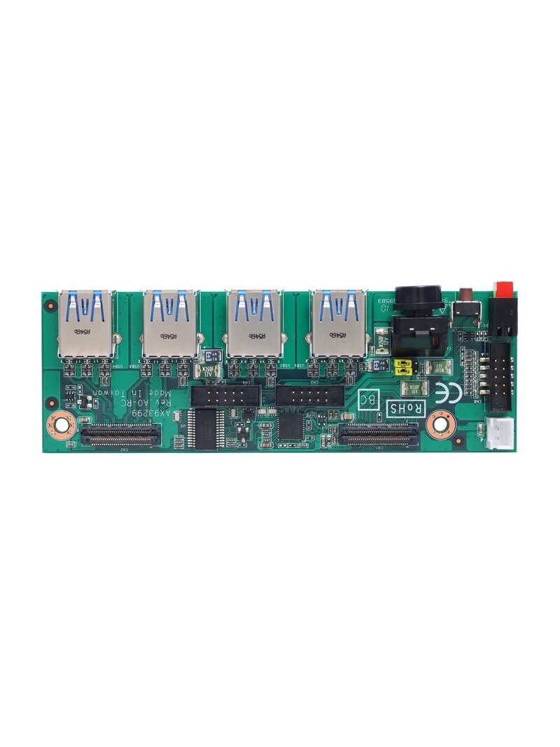 Axiomtek AX93299 – I/O Board with Two COM, Four USB 3.0 and Audio for PICO880, PICO500, PICO300