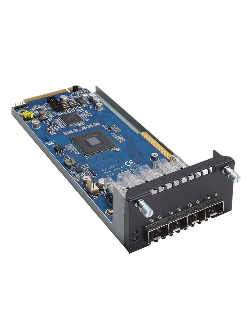 Axiomtek AX93327 – 4-port LAN Module with Intel XL710-BM1 Ethernet Controller Axiomtek AX93327 – 4-port LAN Module with Intel XL710-BM1 Ethernet Controller