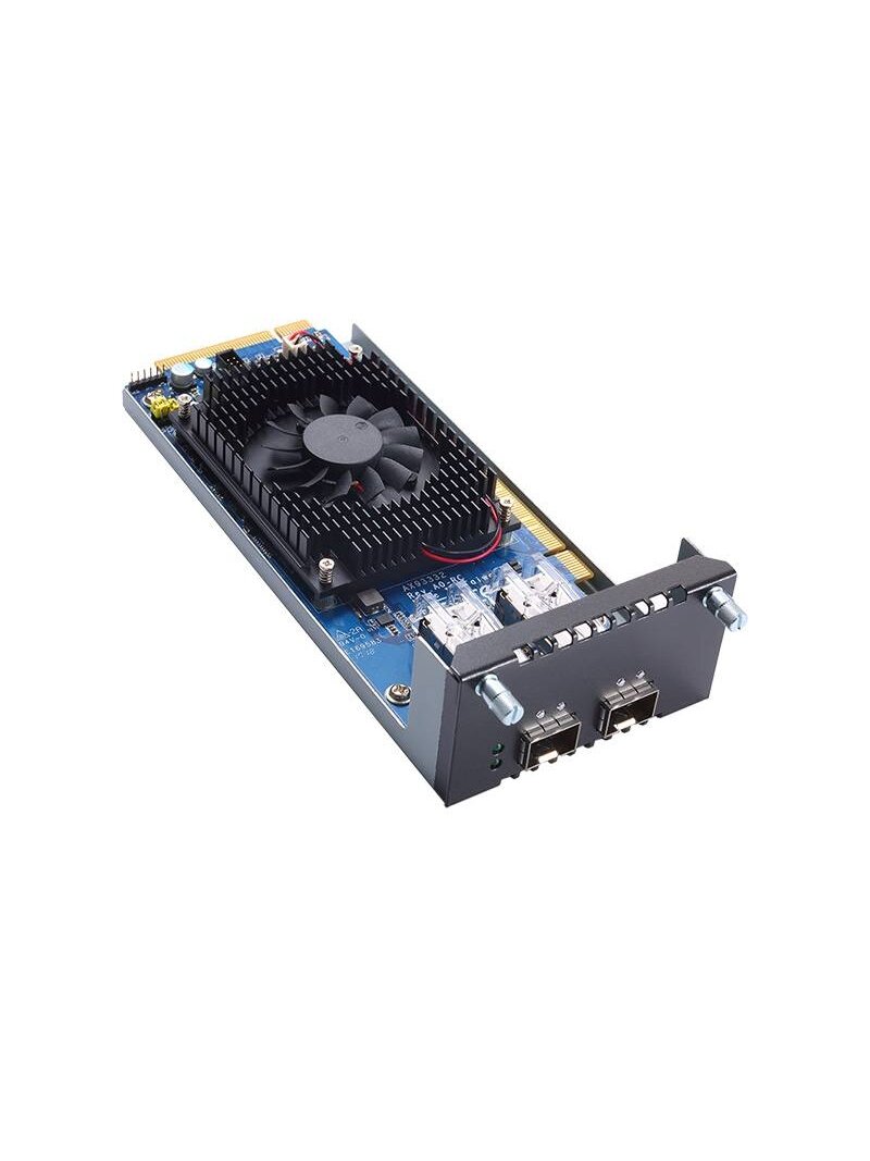 Axiomtek AX93332 – 2-port 25GbE SFP28 LAN Module with Intel XXV710 Ethernet Controller Axiomtek AX93332 – 2-port 25GbE SFP28 LAN Module with Intel XXV710 Ethernet Controller