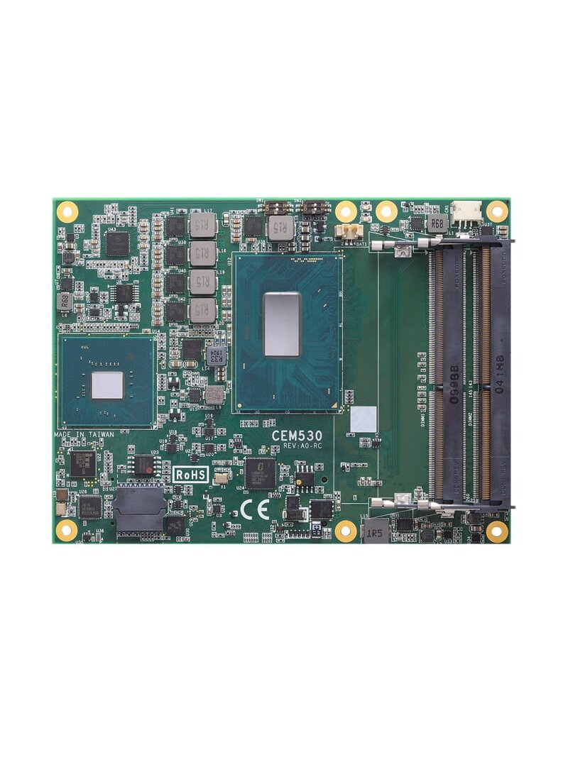 Axiomtek CEM530 – COM Express Type 6 Basic Module with Intel Xeon or 9th/8th Gen Intel Core Processor and Intel CM246/QM370
