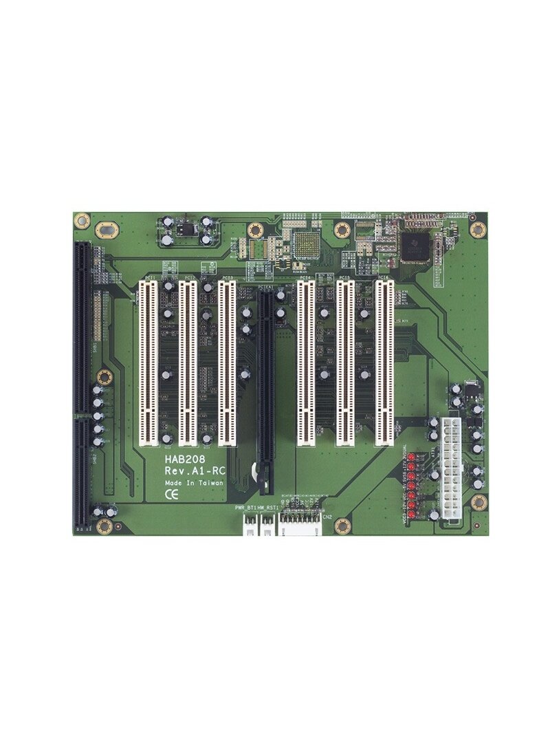 Axiomtek HAB208 – 8-slot ATX-supported PICMG 1.3 Bus Half-size Backplane