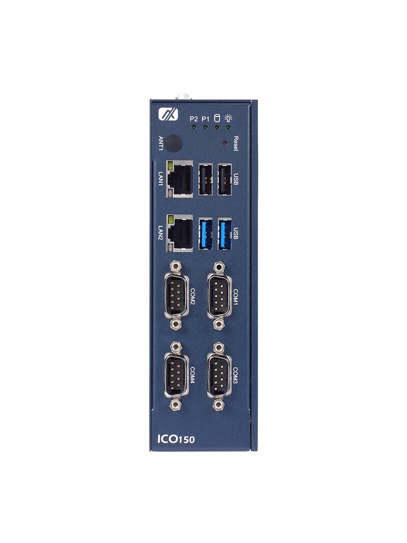 Axiomtek ICO150 – DIN-Rail Fanless Embedded System with Intel Atom Processor x7433RE 2 Axiomtek ICO150 – DIN-Rail Fanless Embedded System with Intel Atom Processor x7433RE 2
