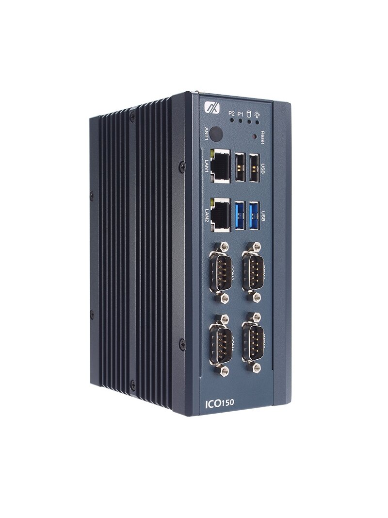 Axiomtek ICO150 – DIN-Rail Fanless Embedded System with Intel Atom Processor x7433RE 3