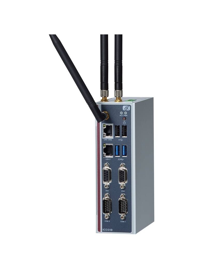 Axiomtek ICO310 – Robust DIN-Rail Fanless Embedded System with Intel Celeron Processor N3160 Axiomtek ICO310 – Robust DIN-Rail Fanless Embedded System with Intel Celeron Processor N3160