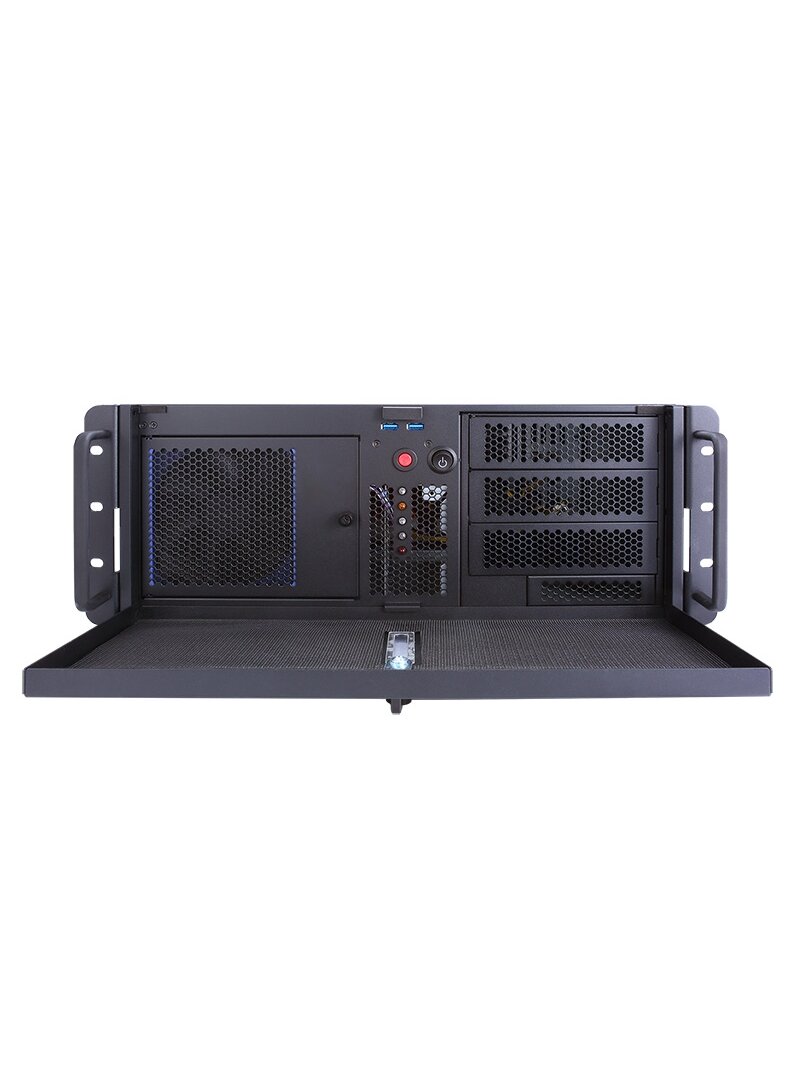Axiomtek iHPC300 – 4U Rackmount GPU Workstation with 3rd Generation Intel Xeon Scalable Processor and Multiple Accelerator Cards 1