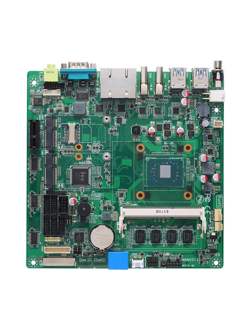 Axiomtek MANO311 – Thin Mini-ITX SBC with Intel Celeron Processor N3350