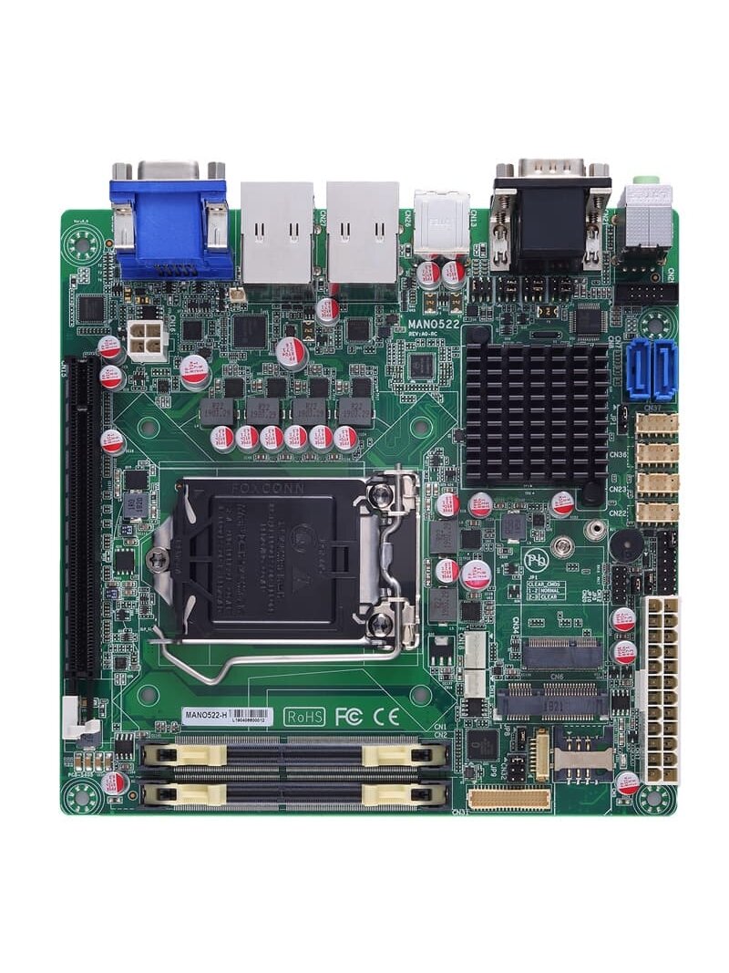 Axiomtek MANO522 – Mini-ITX SBC with LGA1151 9th/8th Gen Intel Core i7/i5/i3 Processor