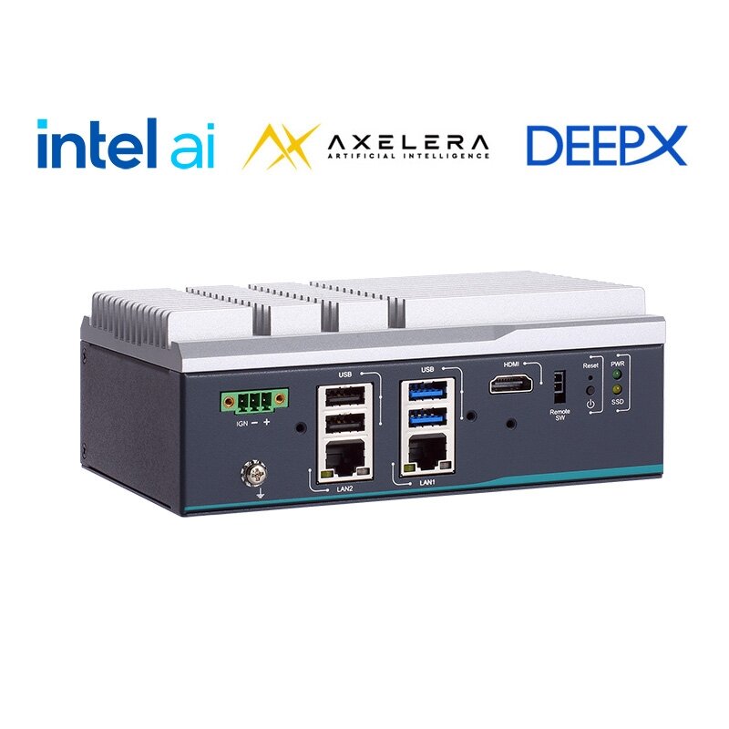 Axiomtek AIM101 – Edge DI nevetiliuojama sistema su Intel N serijos procesoriumi