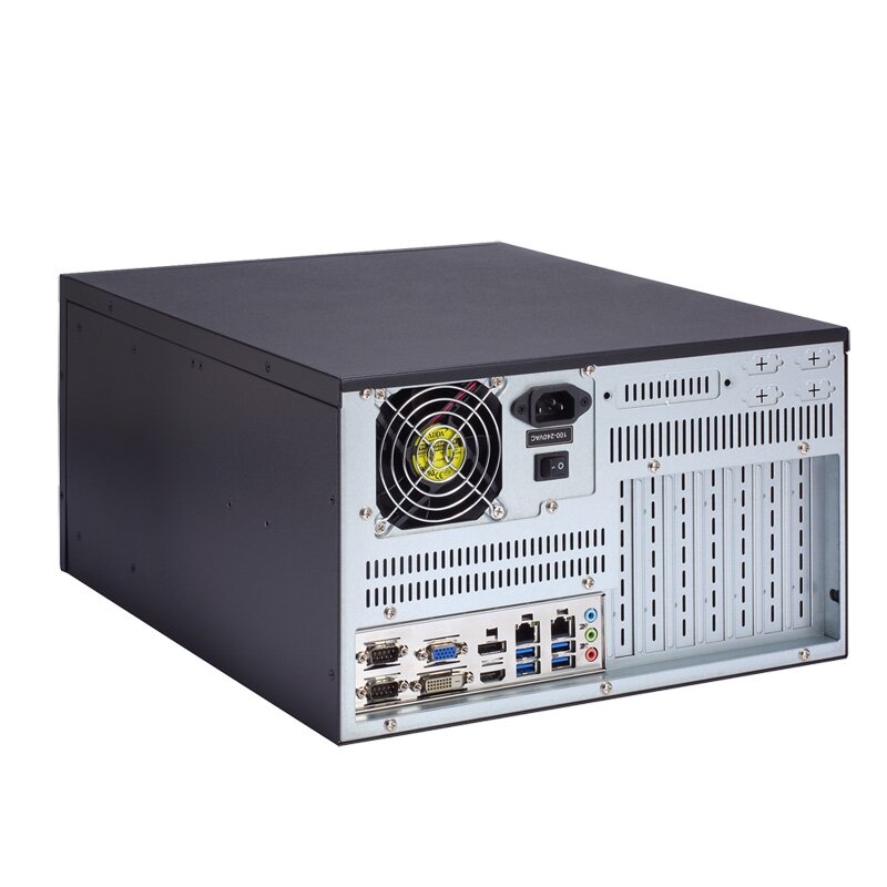 Axiomtek AX60810 – ant sienos montuojamas korpusas ATX ir Micro-ATX pagrindinėms plokštėms 2