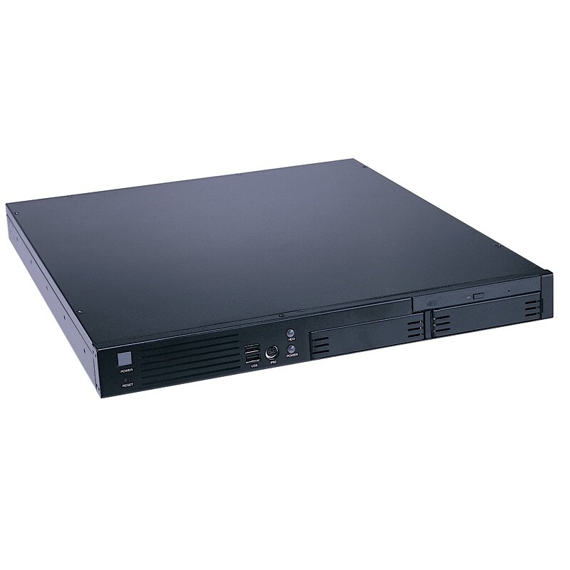 Axiomtek AX61120TB – 1U į spintą montuojamas korpusas Full-size SBC kompiuteriui