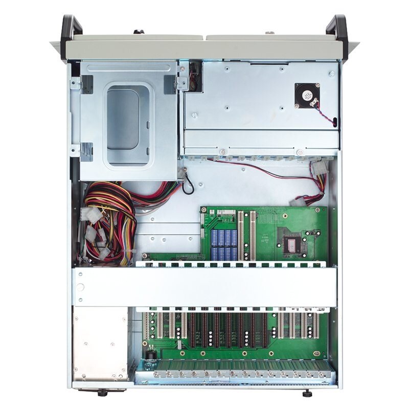 Axiomtek AX6156LE – 4U 14 lizdų į spintą montuojamas korpusas 1 Axiomtek AX6156LE – 4U 14 lizdų į spintą montuojamas korpusas 1