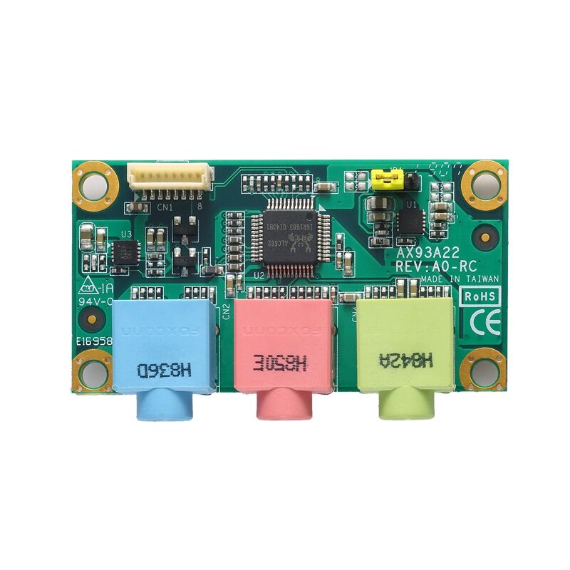 Axiomtek AX93A22 – HD garso I/O plokštė